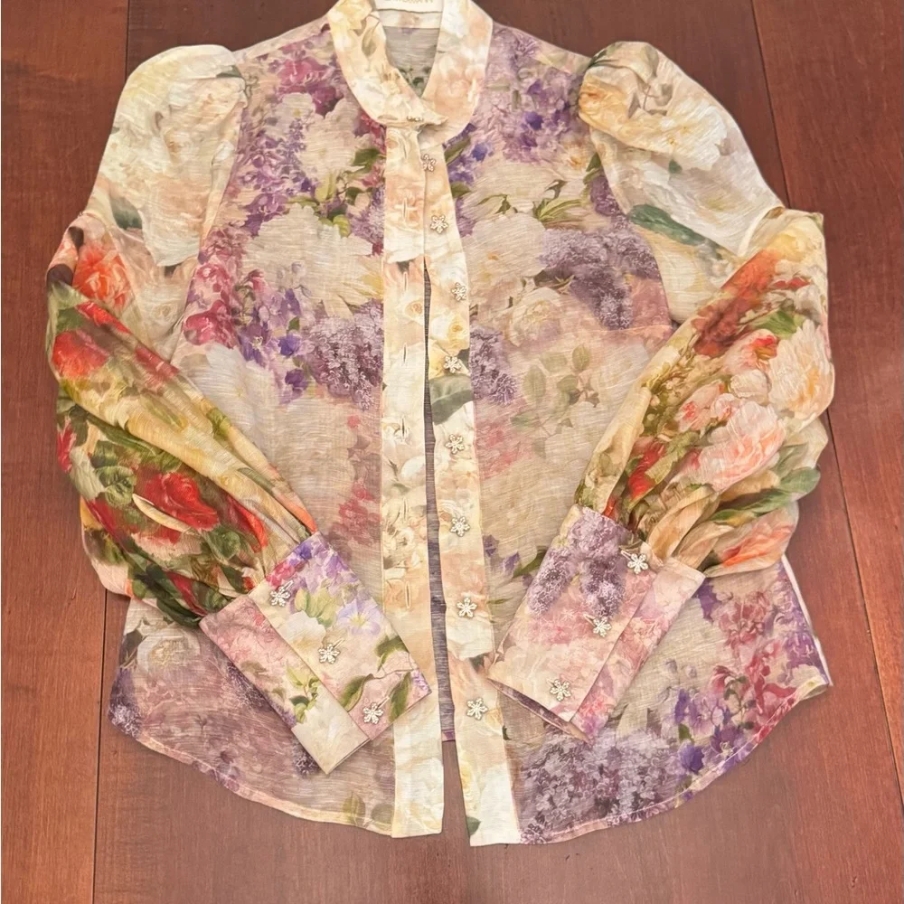 Zimmermann
SENSORY SPLICED BLOUSE - Picture 5 of 8